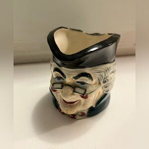 Vintage Character Jug Ben Franklin Made in Japan 3.5" Tall